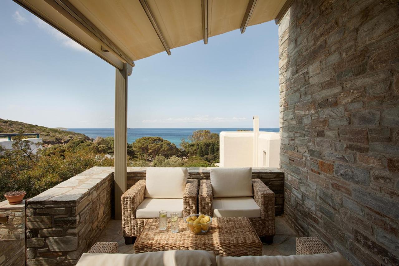 Villa Aithra -Agios Petros Andros Gavrio Exterior foto